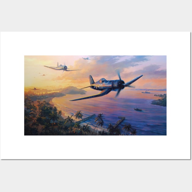 F4U Corsair Wall Art by Aircraft.Lover